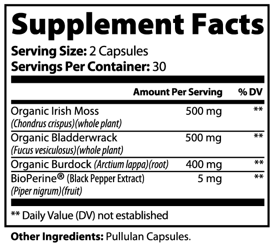 BYIS Sea Moss Capsules