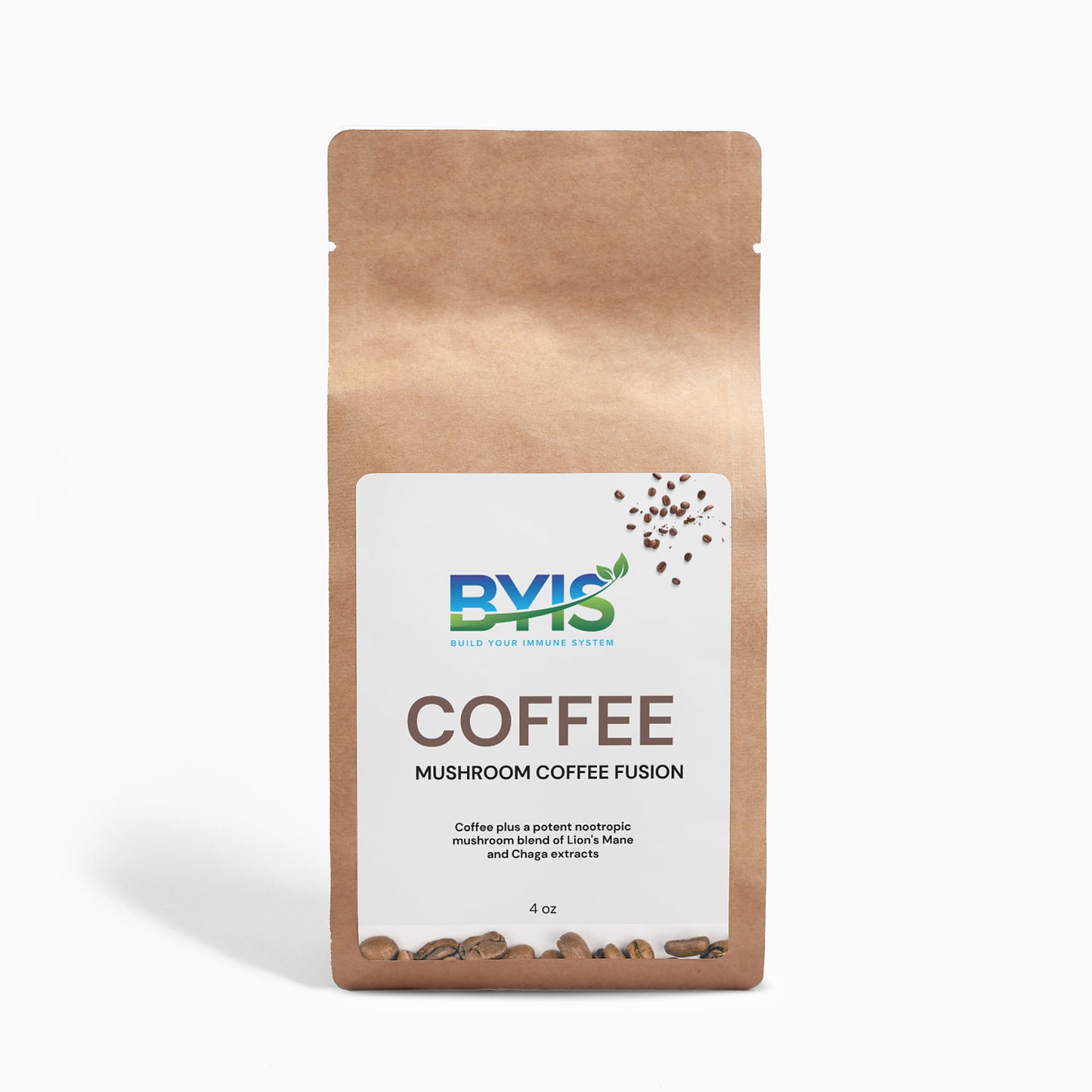 Mushroom Coffee Fusion - Lion’s Mane & Chaga 4oz
