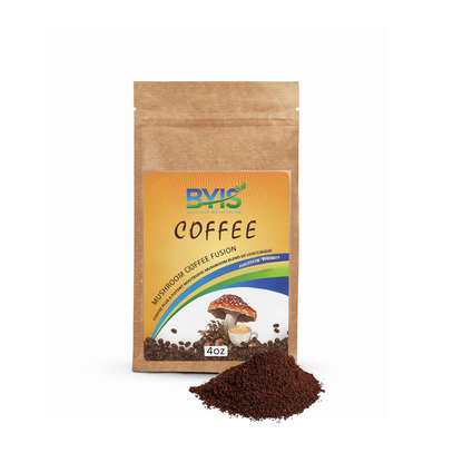 Mushroom Coffee Fusion - Lion’s Mane & Chaga 4oz