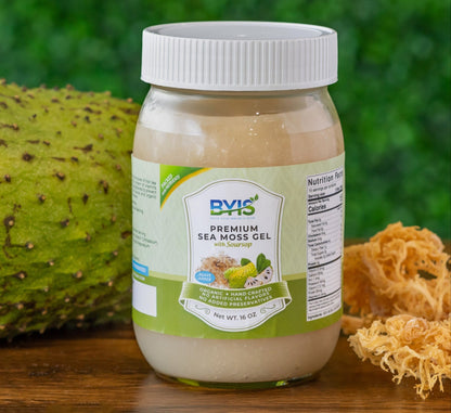 Soursop Sea Moss Gel