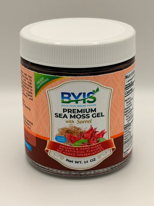 Premium Sorrel Sea Moss Gel Travel/Gift Size