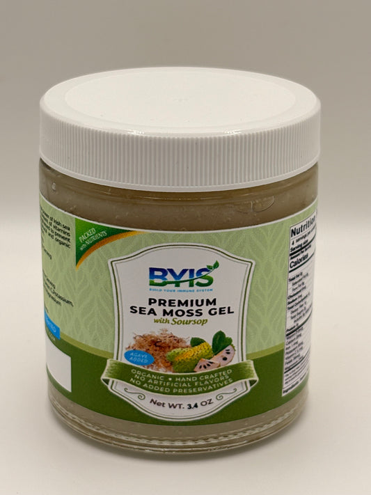Premium Soursop Sea Moss Gel Travel/Gift Size